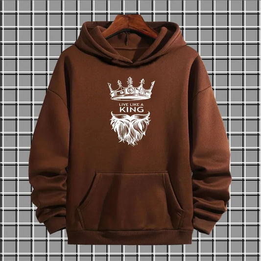 High quality imported casual printed kangro hoodies for men pullover